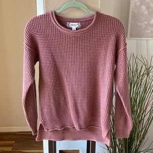Pink Rose Sweater